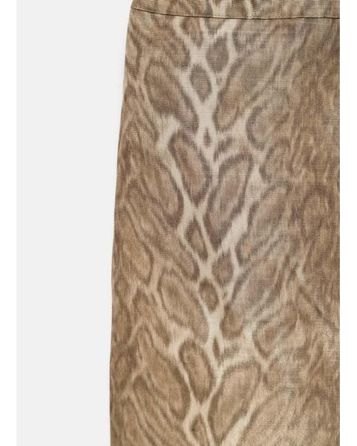 Céline Natural Pencil Skirt