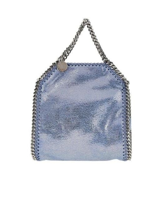 Stella McCartney Blue Chain Shoulder Bag