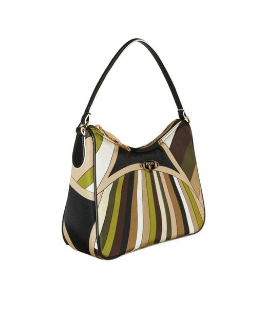 Emilio Pucci Multicolor Yummy Shoulder Bag