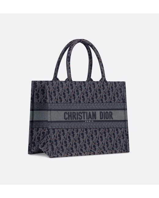 Dior Black Medium Book Tote