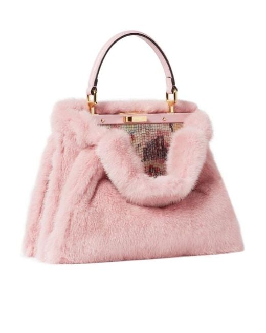 Fendi Pink Peekaboo Iseeu Medium