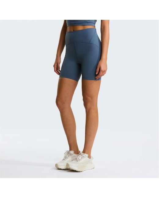 The North Face Blue Jaida Pocket Performance Gym Shorts
