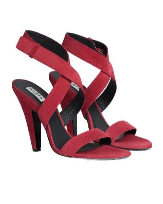 Alaïa Pink Alaïa Cone Sandals