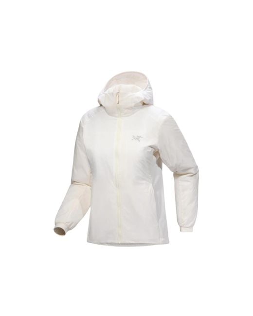 Arc'teryx White Atom Hooded Cotton Suit