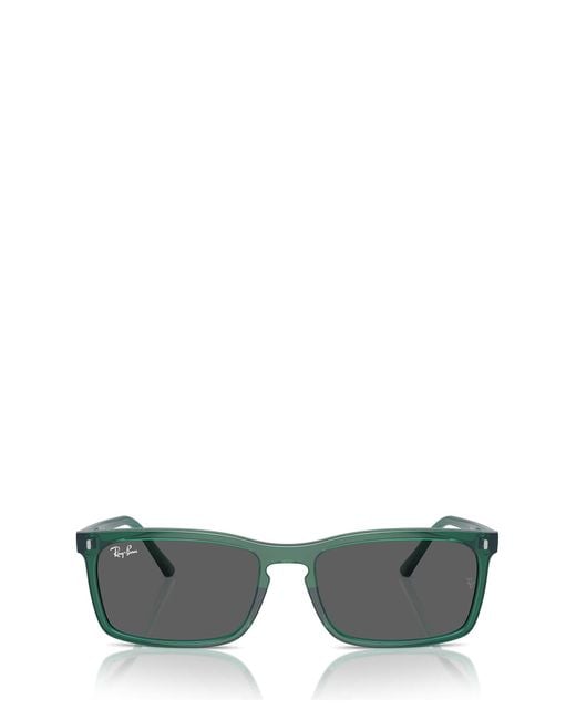 Ray-Ban Gray Rb4435 Rectangular Sunglasses for men