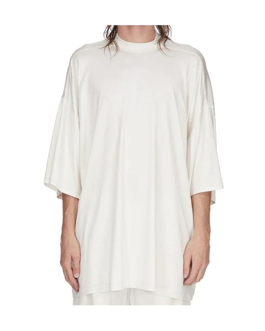 Rick Owens White Tommy T-Shirt for men