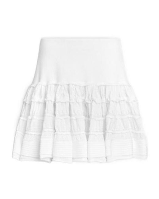 Alaïa White Alaïa Crinoline Skirt