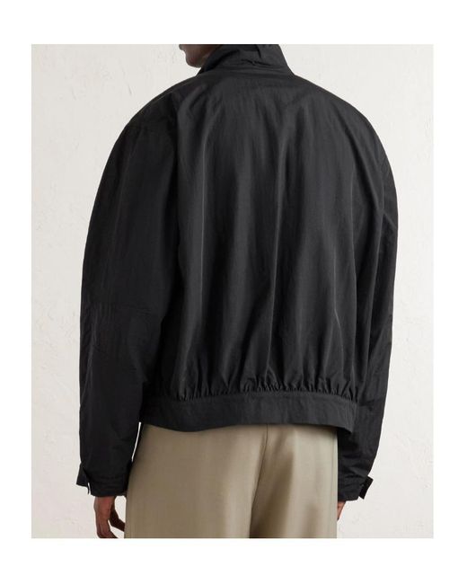 Dries Van Noten Black Zipped Jacket for men