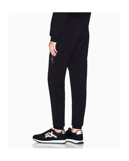 ARMANI EXCHANGE Blue Jogger Trousers