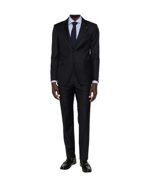 Tagliatore Blue Two-Button Blazer for men