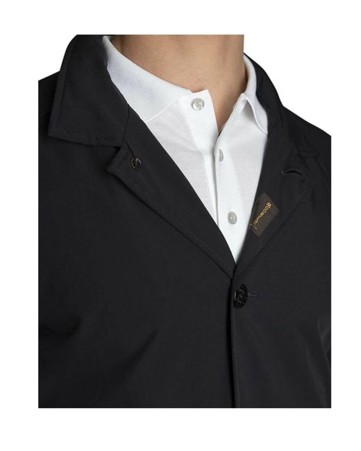 Moorer Blue Hektor Hooded Jacket for men