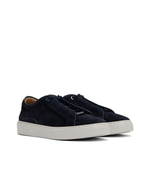 Boss Black Suede Sneakers for men