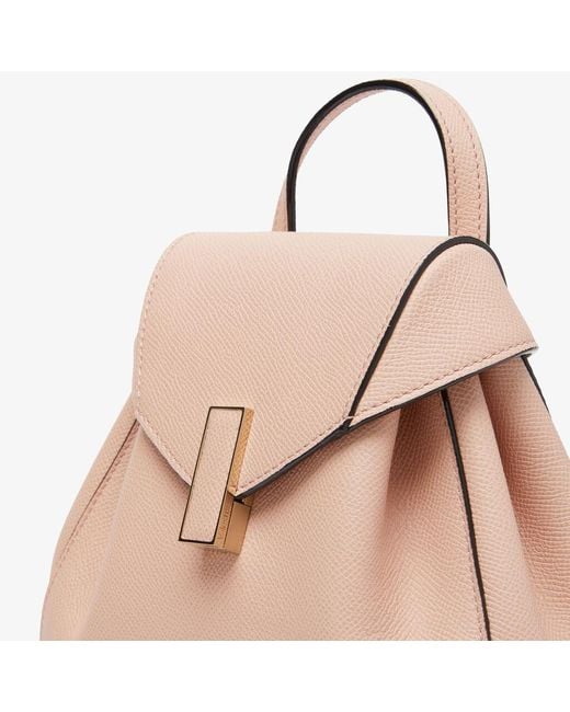 Valextra Pink Iside Mini Backpack