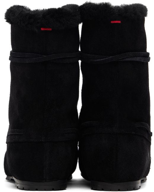 Aeyde Black Paul Ankle Boots
