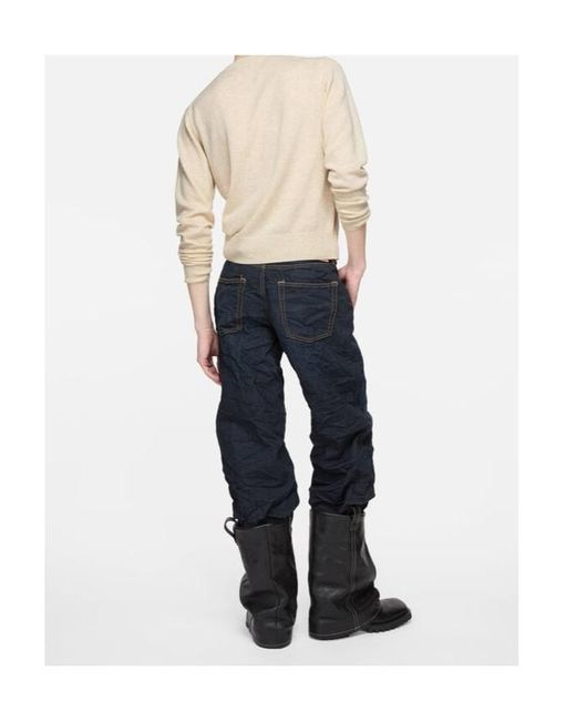 Acne Natural Long-Sleeved Pullover for men