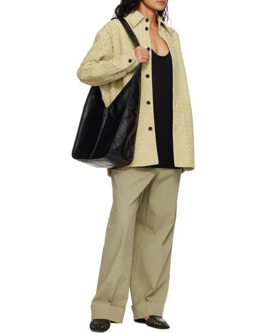 Hereu Black Calella Shoulder Bag