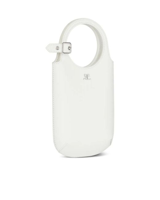Courreges Courrèges Slim Holy Bag in White | Lyst