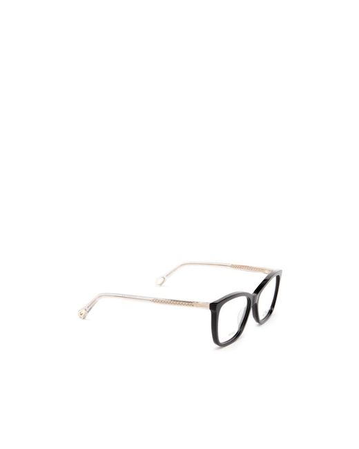 Chloé White Chloé Eyewear Cat-Eye Glasses