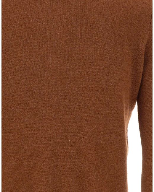Marella Brown Cicogna Crew Neck Cardigan