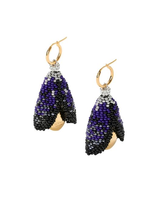 Loewe Blue Shell Earrings