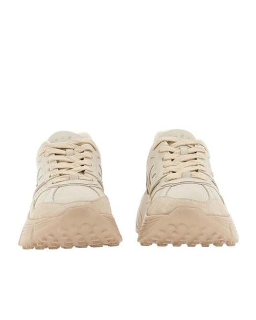 Hogan Natural Platform Lace-Up Sneakers