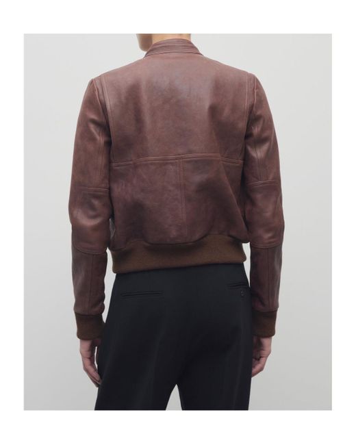 The Row Brown Bader Jacket