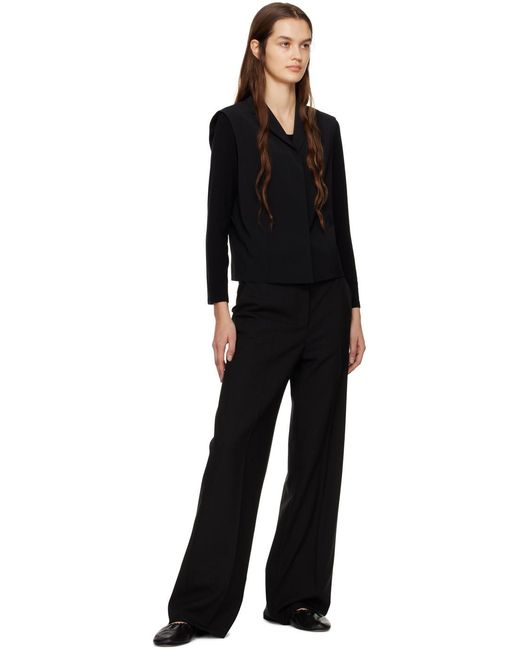 The Row Black Sleeveless Vest