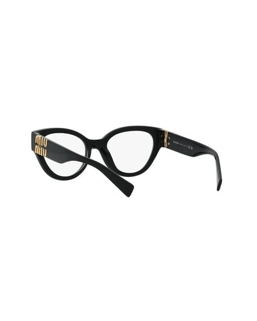 Miu Miu Black Full Frame Plain Mirror