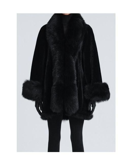 Nour Hammour Black Long-Sleeved Coat