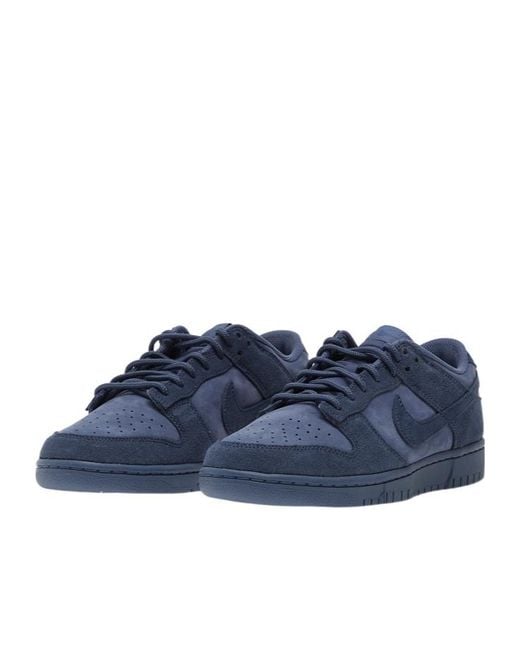 Nike Blue Dunk Low Retro Se Sneakers for men
