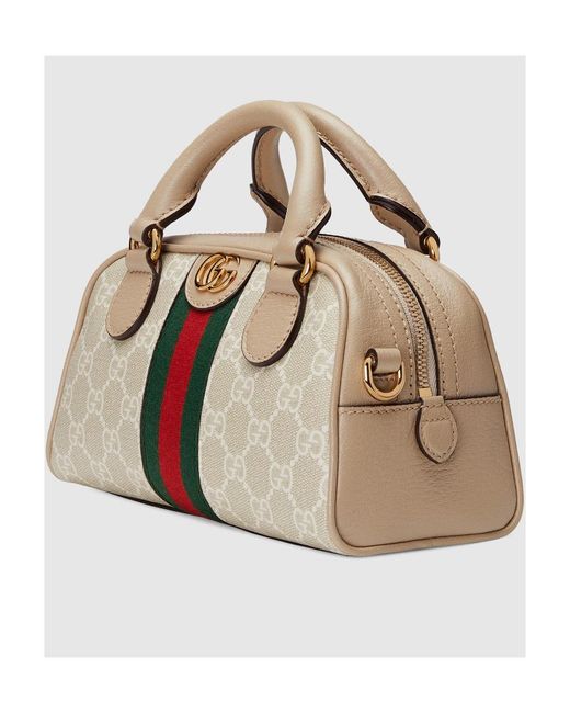 Gucci Metallic Ophidia Gg Mini Top Handle Bag