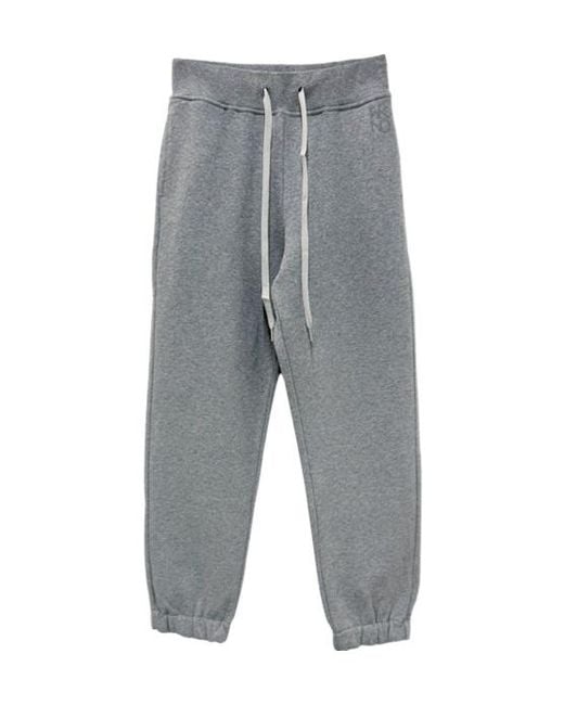 Weekend by Maxmara Gray Lace-Up Casual Pants