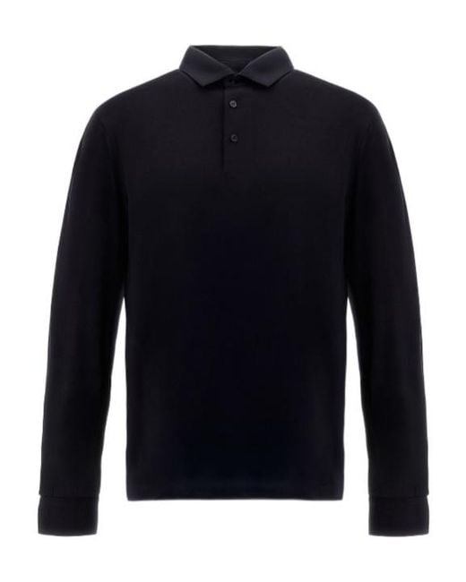 Herno Blue Resort Polo Shirt for men