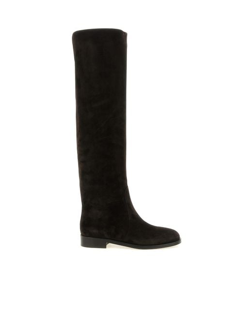 Gianvito Rossi Black Zayne Boots