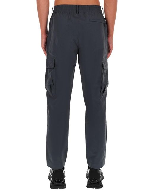 Versace Jeans Blue Couture Technical Cargo Pants for men