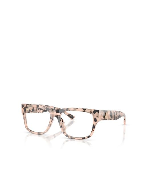 Jimmy Choo White Eyewear Pillow Frame Glasses