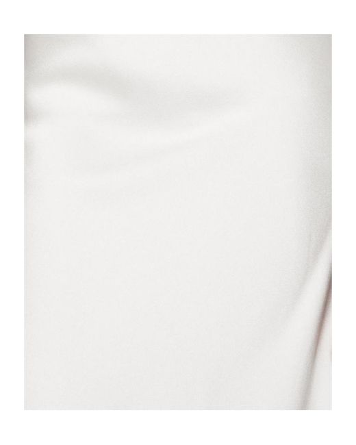 Fabiana Filippi White Pleated Skirt
