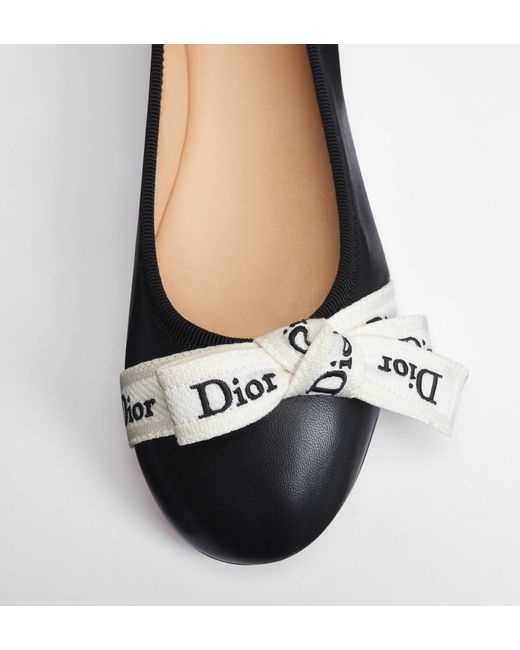 Dior Black J'A Ballet Flat