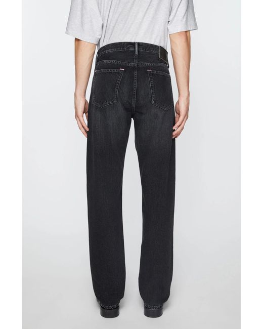 Acne Blue Regular Fit Jeans for men