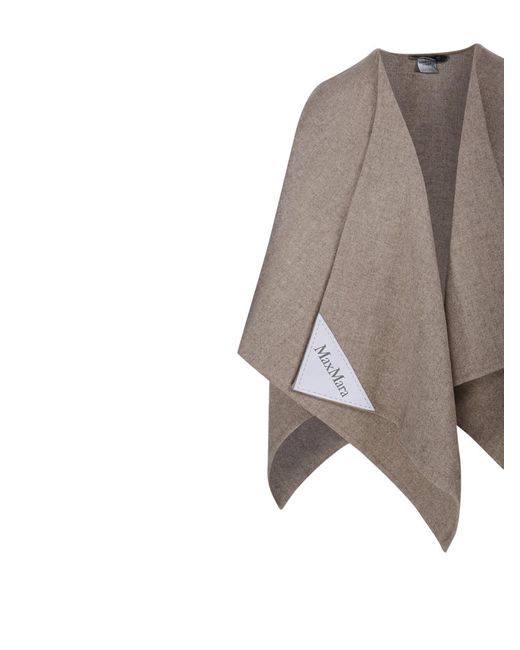 Max Mara Brown Serra Cape