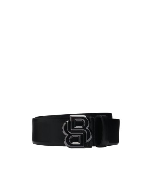 Boss Black Logo-Buckle Belt for men