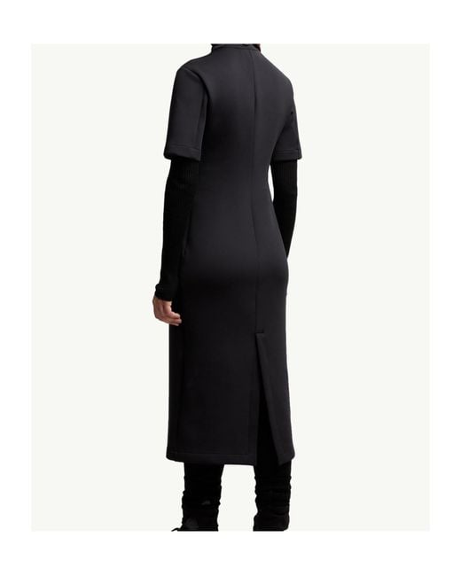 Moncler Black X Ee72 By Edward Enninful Midi Dress