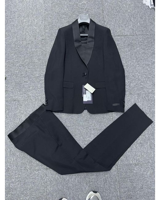 Prada Black Two Piece Tailored Suit for men