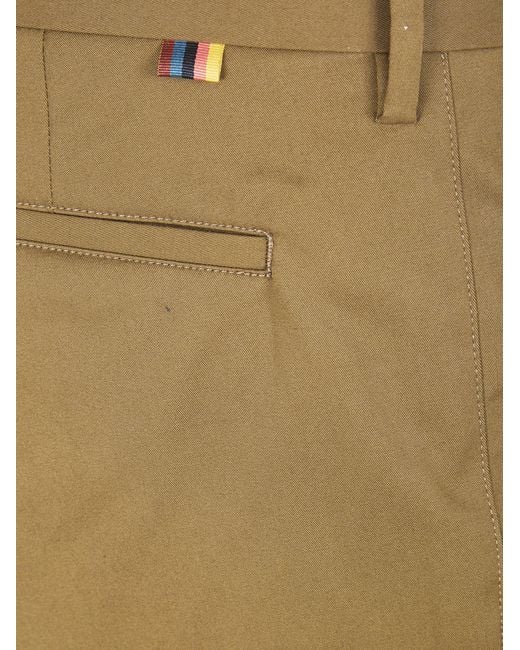 Paul Smith Natural Straight Leg Tailored Trousers for men