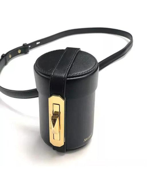 McQueen Multicolor Logo Mini Lipstick Bag