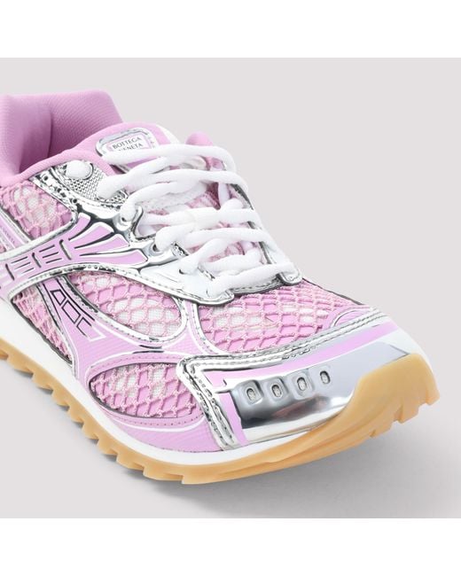 Bottega Veneta Pink "Orbit" Sneakers