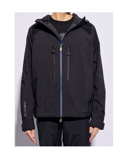 Moncler Blue Light Jackets for men