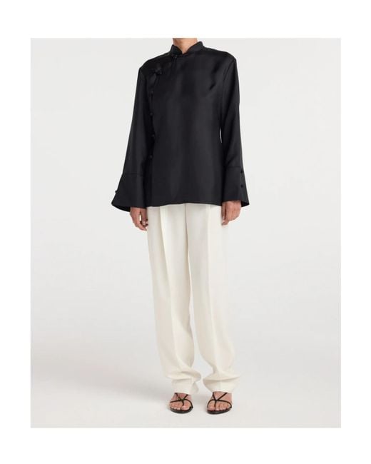 Rohe Black Long-Sleeved Top