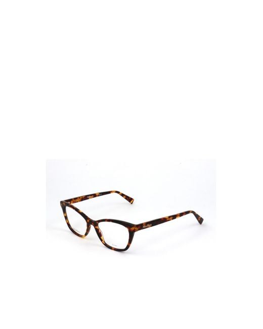 Max Mara White Cat-Eye Glasses