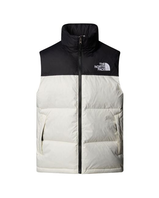 The North Face Black 1996 Retro Nuptse Puffer Gilet for men